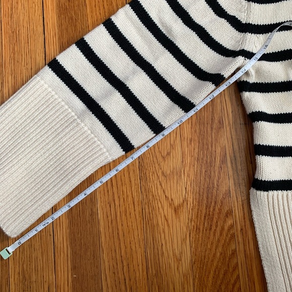 Gap striped oversized sweater nautical Fishermancore 100% cotton - Picture 5 of 8